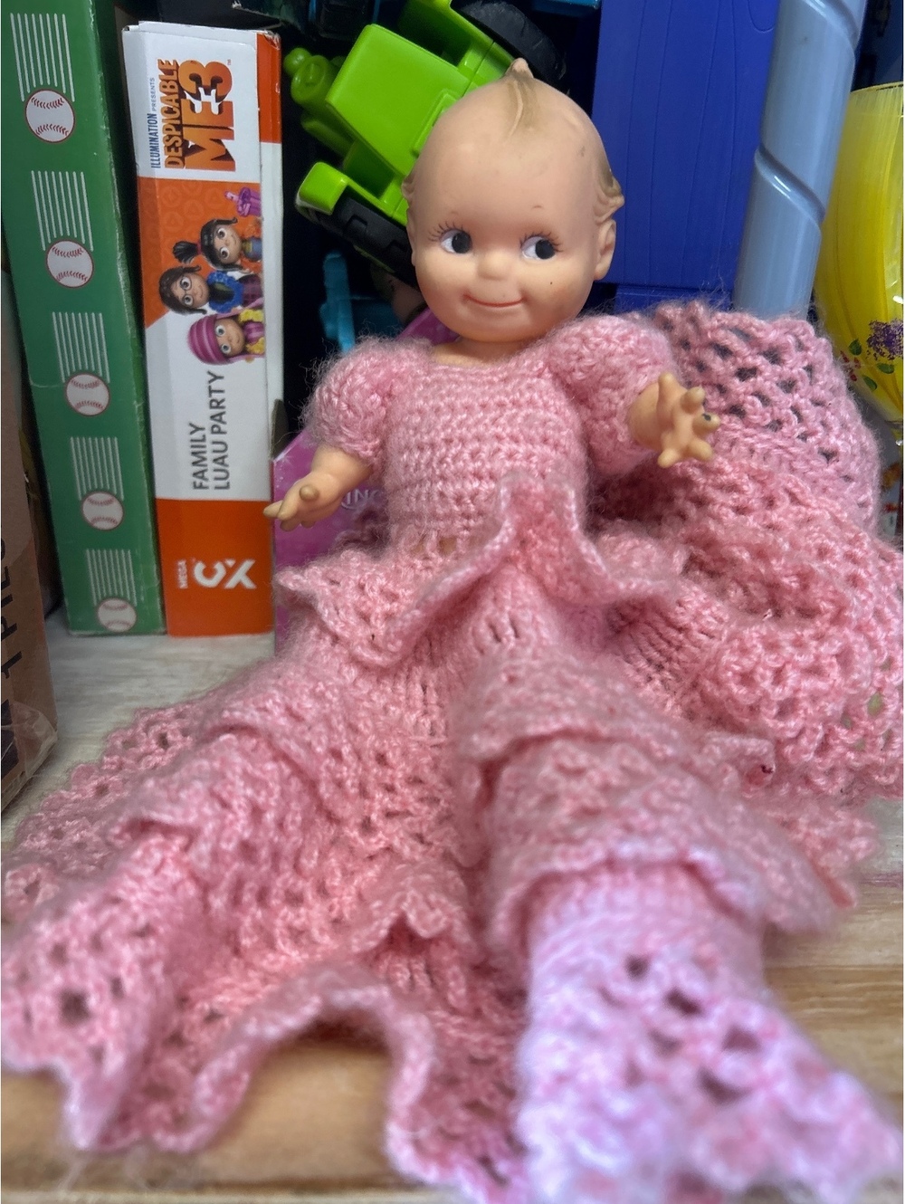 Vintage doll poor condition